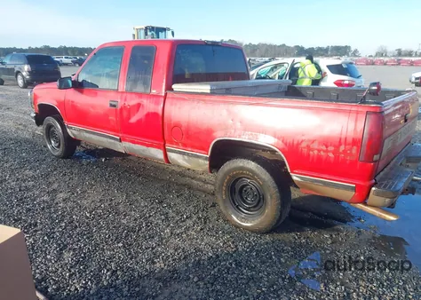 1997 Chevrolet K1500 Fleetside z USA, uszkodzony, nr VIN 2GCEK19R1V1209427